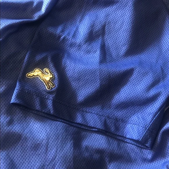 !! SOLD !!  T-Shirt Men Large Blue New York City Marathon Running Activewear Tee - Picture 5 of 11